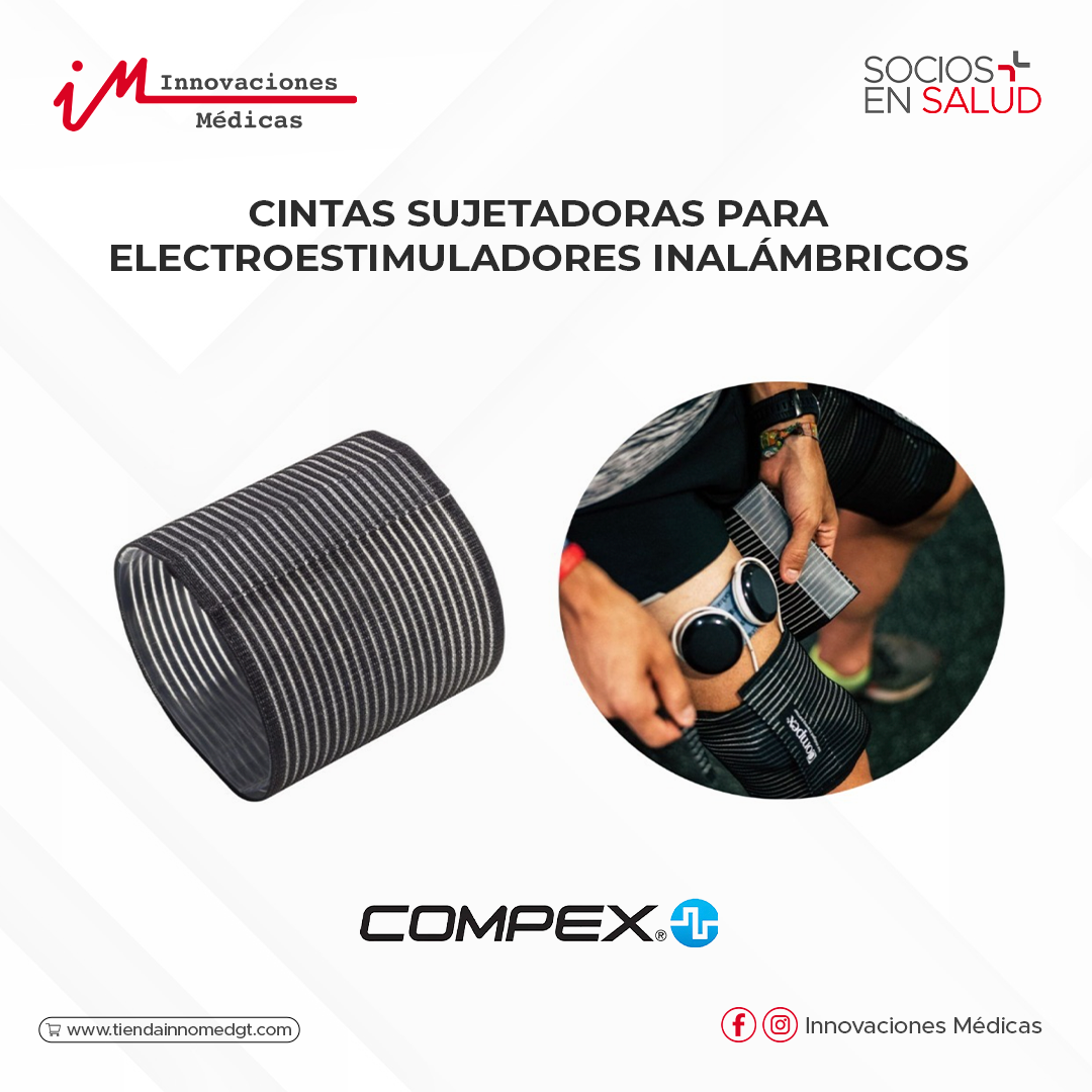 Cintas sujetadoras para electroestimuladores inalámbricos