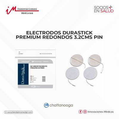 Electrodos DuraStick Premium Redondos 3.2cms Pin