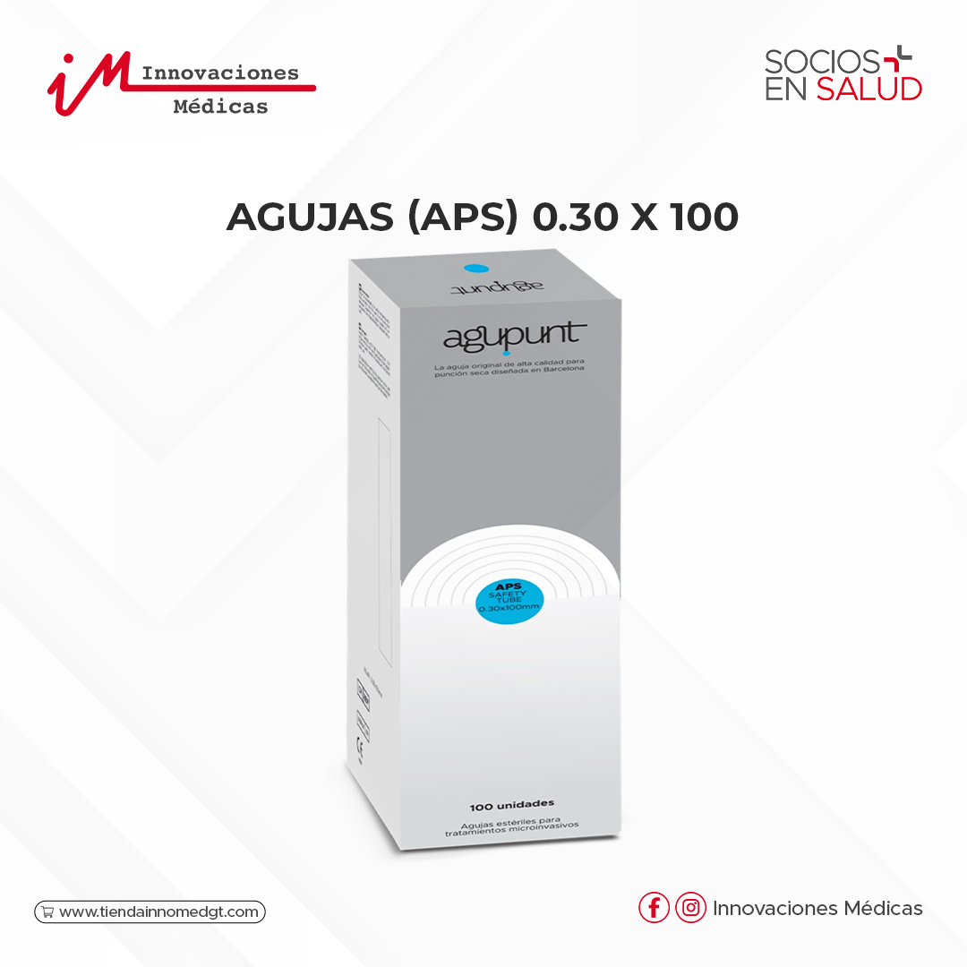 Agujas (APS) 0.30 x 60mm color Lila