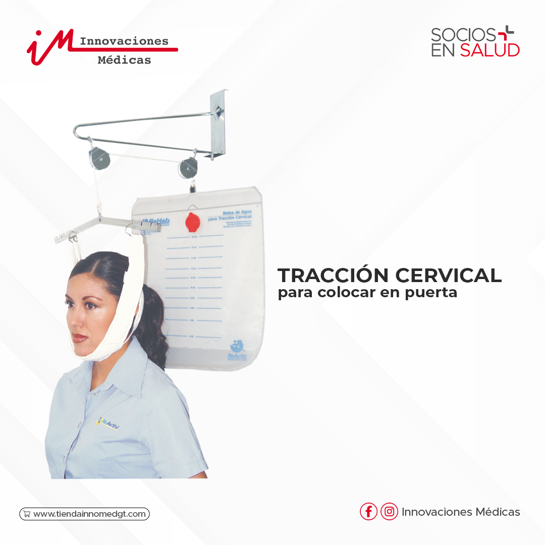 Tracción cervical para colocar en puerta