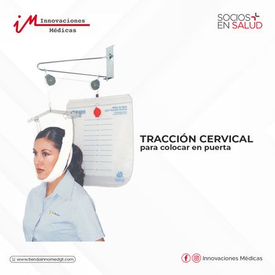 Tracción cervical para colocar en puerta