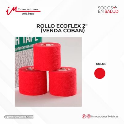 Rollo Ecoflex 2" (Venda Coban)
