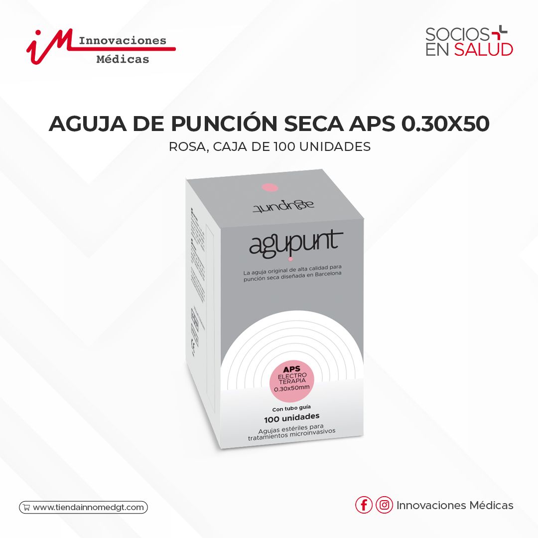 Agujas (APS) 0.30x50 color Rosa