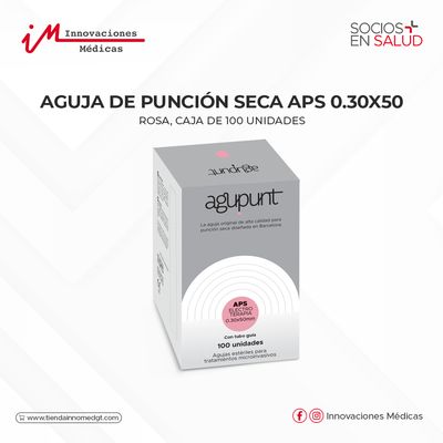 Agujas (APS) 0.30x50 color Rosa