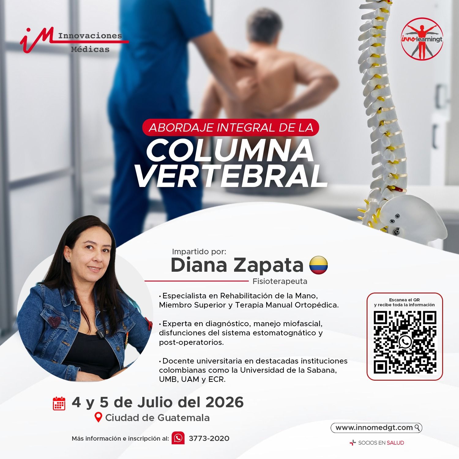 ABORDAJE INTEGRAL  DE LA COLUMNA VERTEBRAL