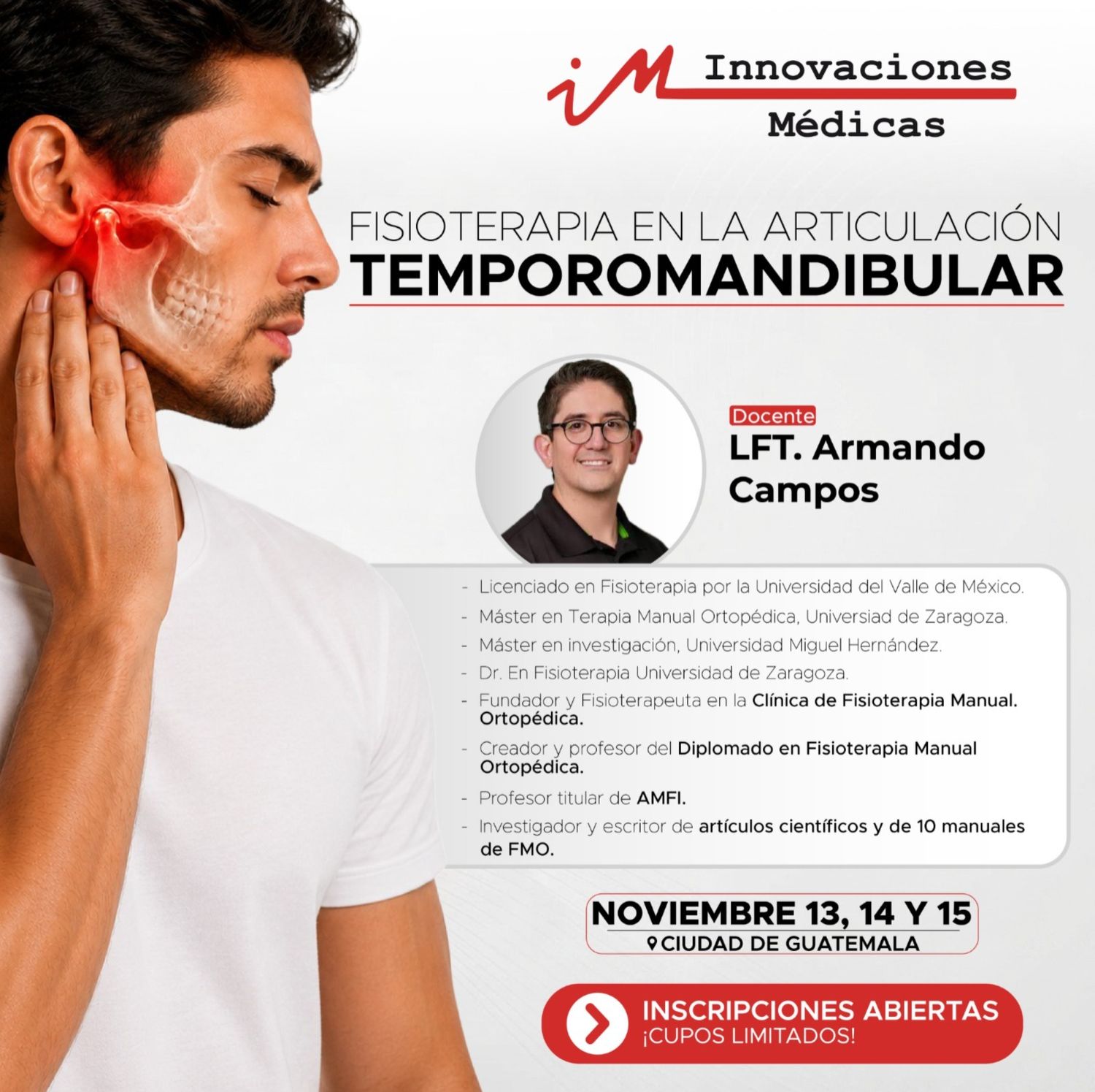 FISIOTERAPIA EN LA ARTICULACIÓN TEMPOROMANDIBULAR
