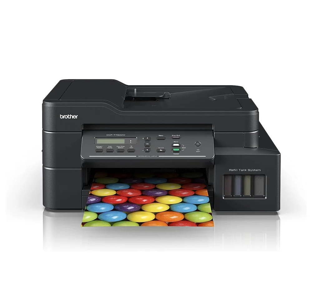 Brother DCP T820DW WiFi Inkbenefit Plu 3 in 1 Injekt Colour Printer