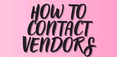 HOW TO CONTACT WHOLESALE VENDORS