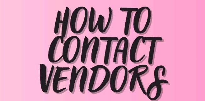 HOW TO CONTACT WHOLESALE VENDORS