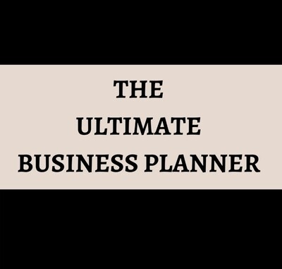 ULTIMATE BUSINESS PLANNER