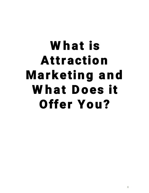 ATTRACTION MARKETING