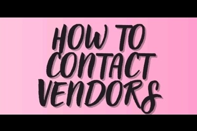 HOW TO CONTACT WHOLESALE VENDORS 