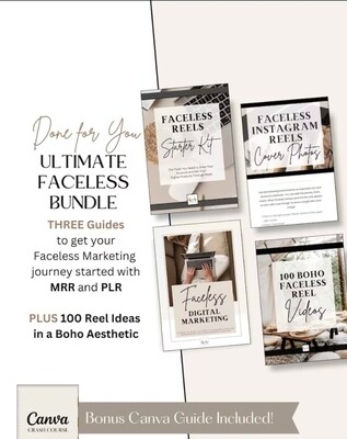 ULTIMATE FACELESS MARKETING BUNDLE