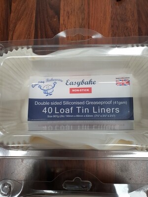 Non-Stick Loaf Tin Liners 2Ib