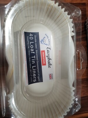 Non- Stick Loaf tin Liners 1Ib