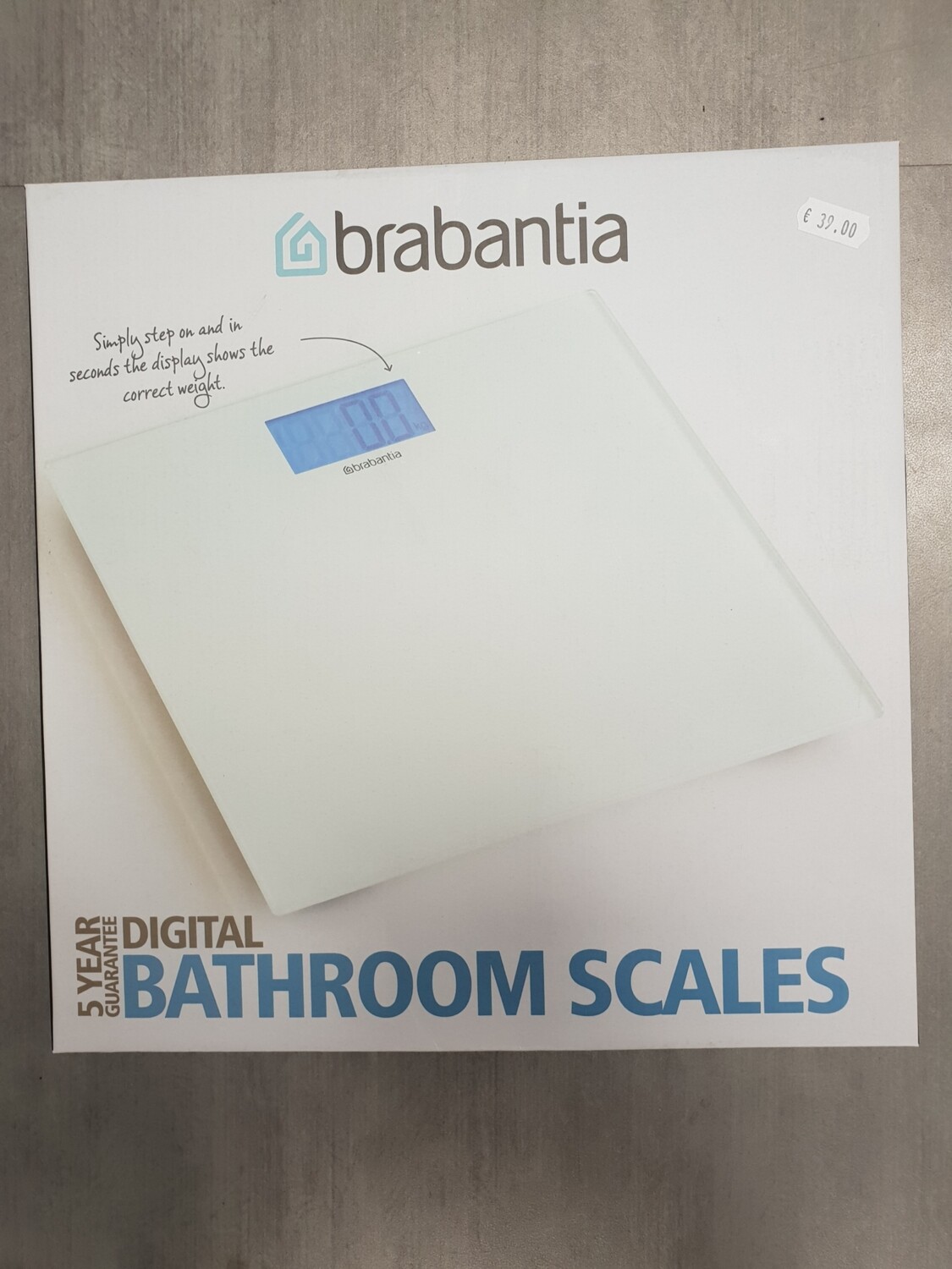 Brabantia Digital Bathroom scales