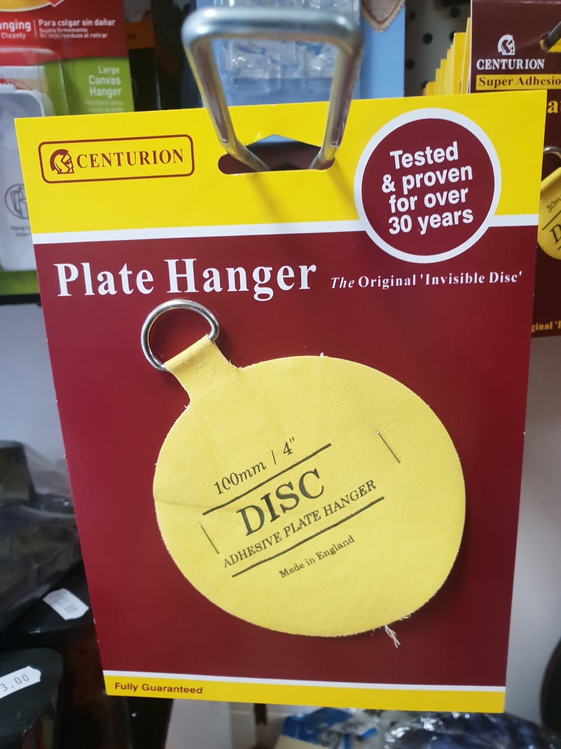 PLATE HANGER 100MM 4"