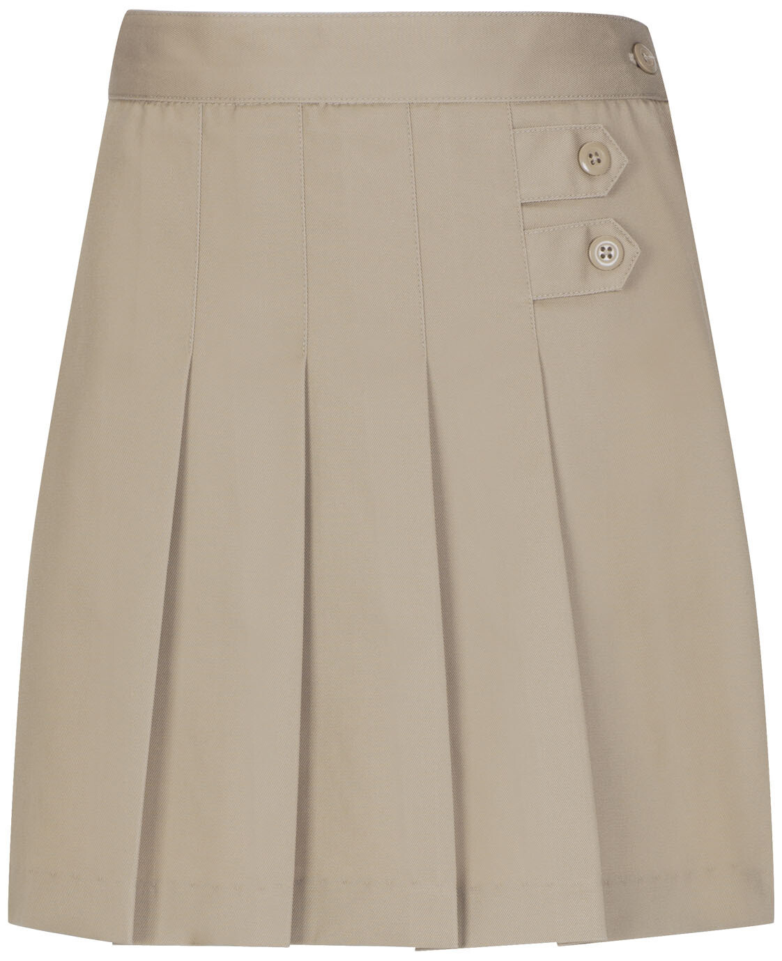 Young Girls Stretch Pleated Tab Scooter