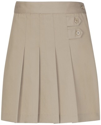 Young Girls Stretch Pleated Tab Scooter