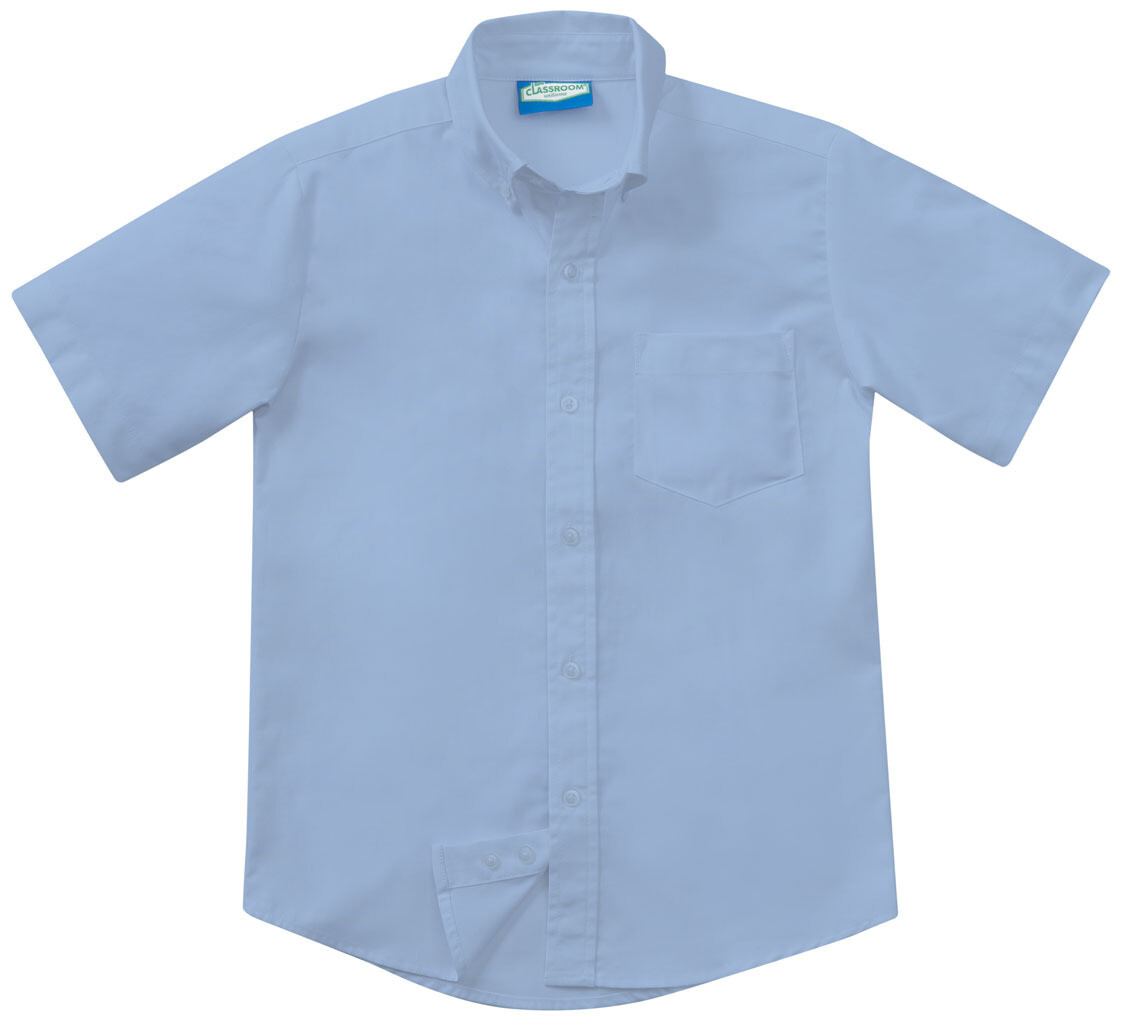 Lead Young Adult Unisex Short Sleeve Oxford
