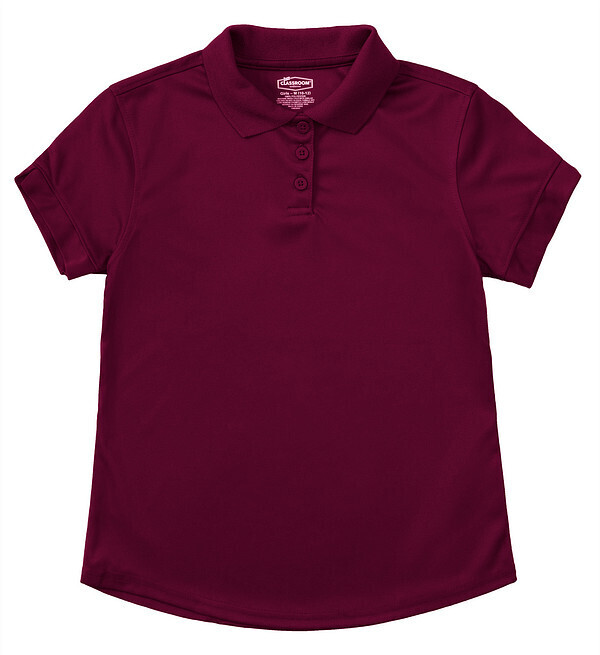 Lead Girls Moisture Wicking Short Sleeve Polo
