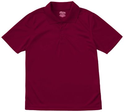 Lead Boys Moisture Wicking Short Sleeve Polo