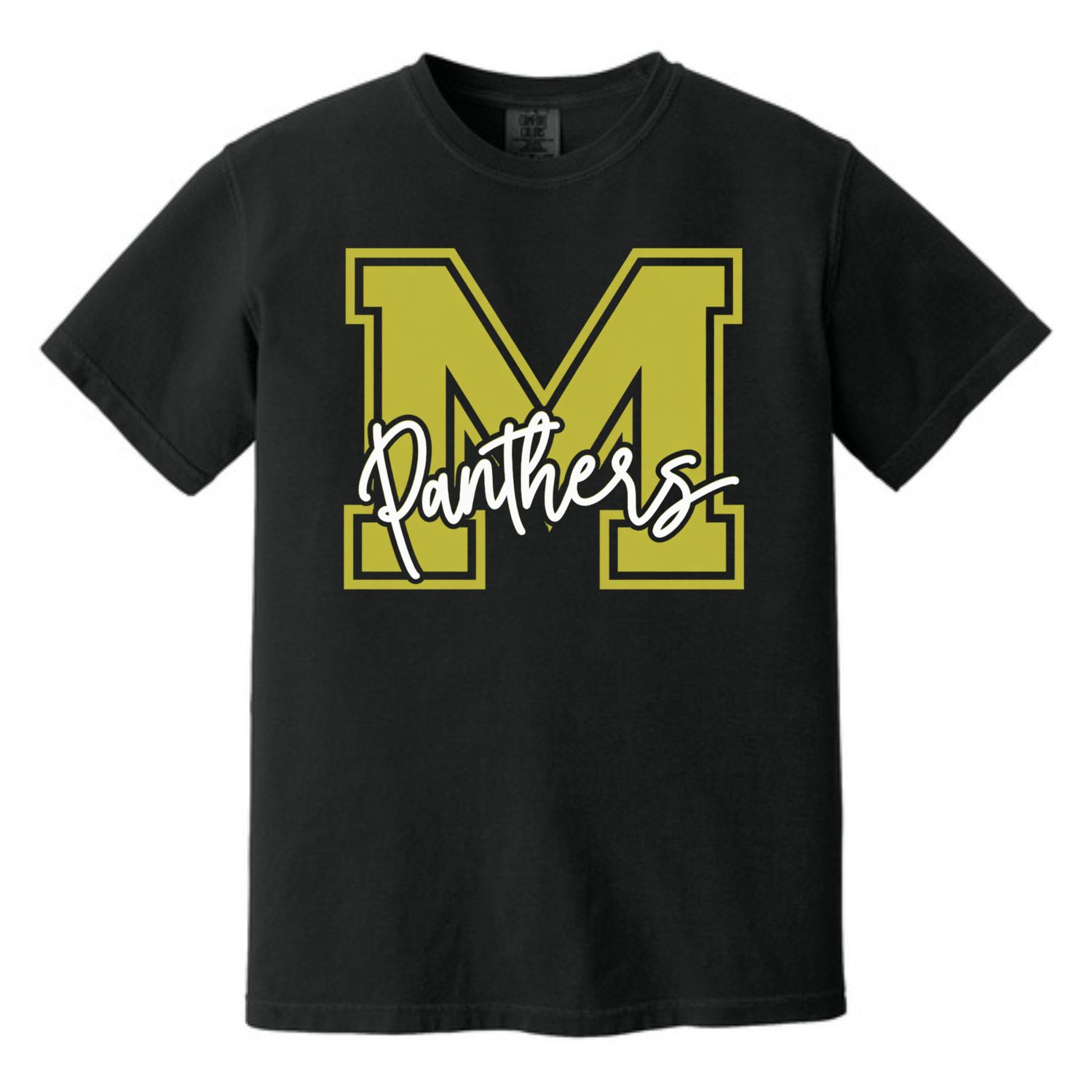 Scripted Panthers Comfort Colors T-Shirt