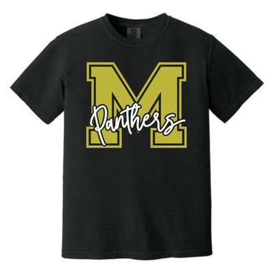 Scripted Panthers Comfort Colors T-Shirt