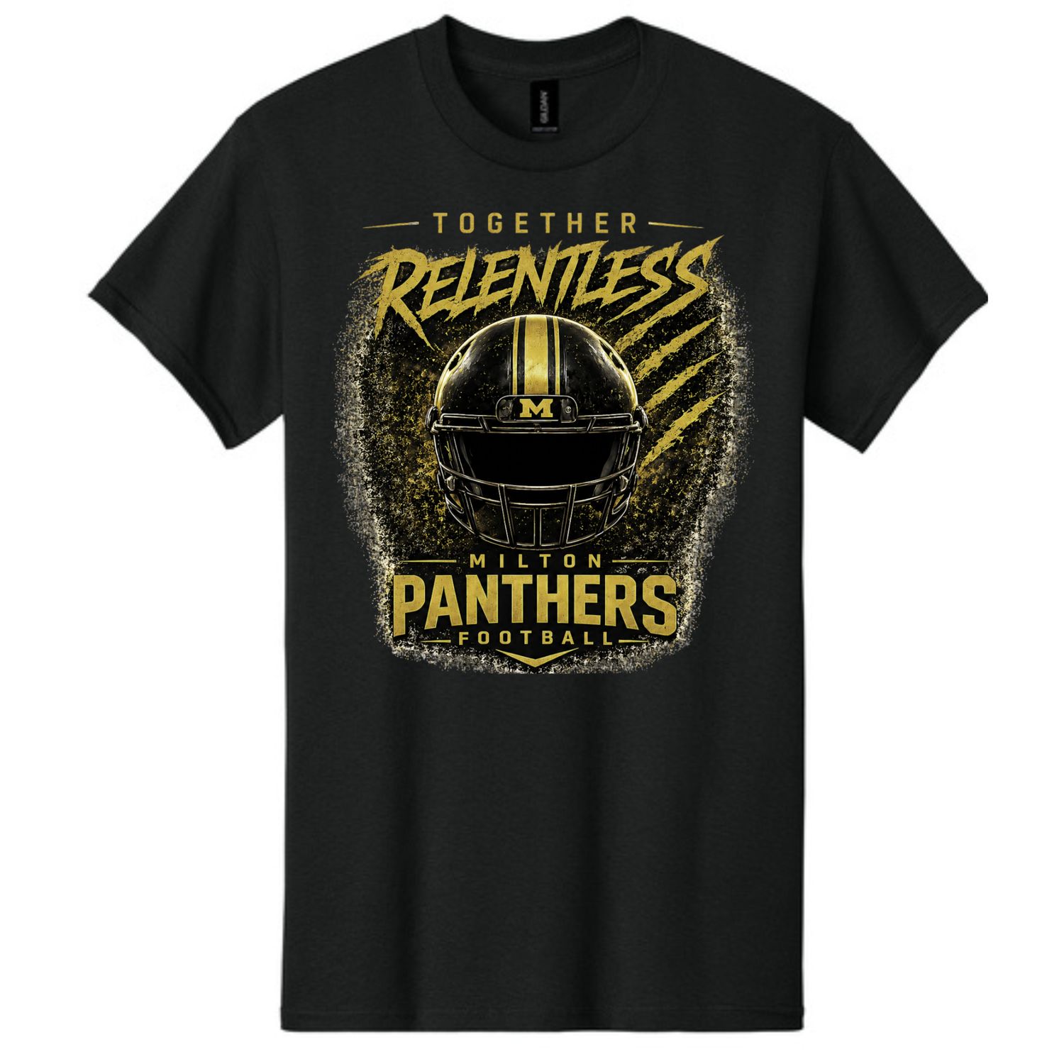 Relentless Football Helmet GILDAN T-Shirt