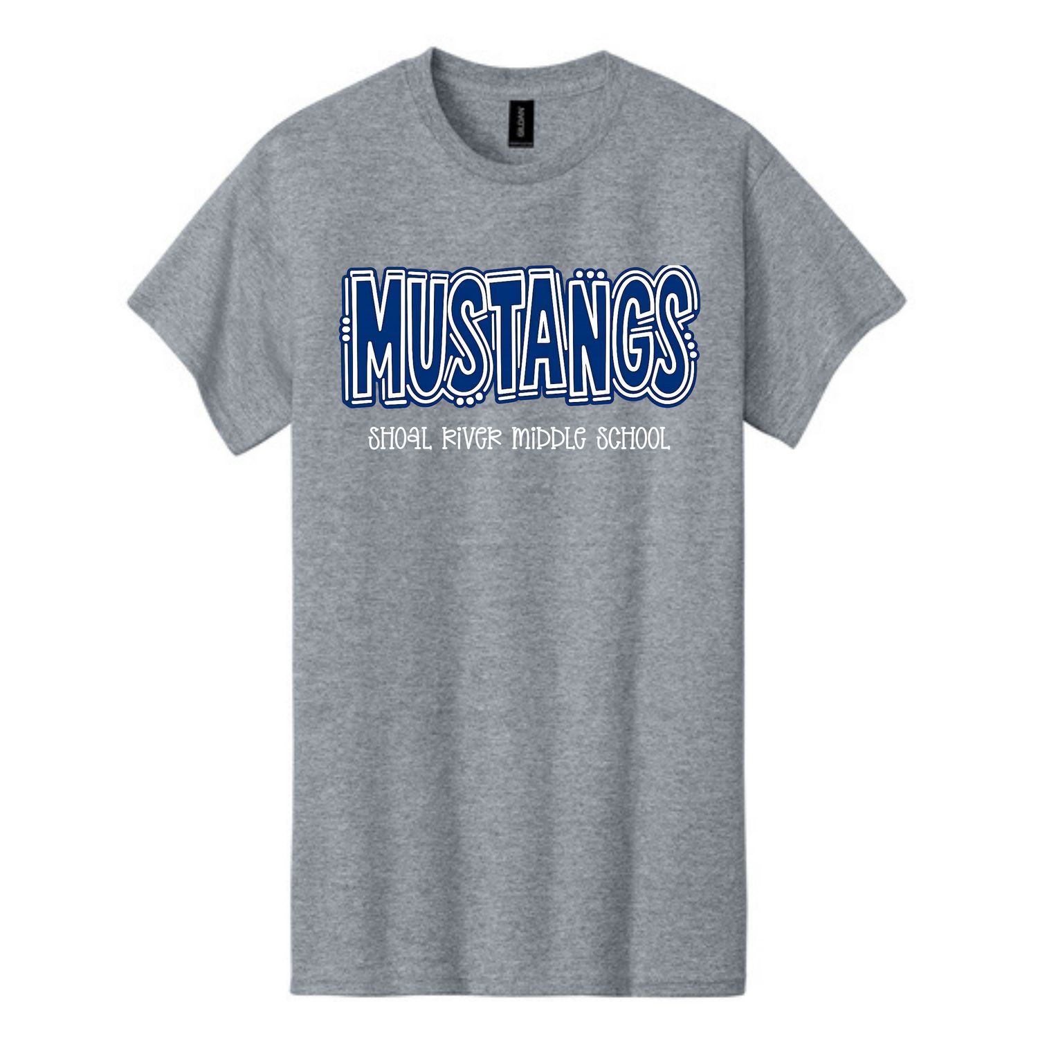 GILDAN Shoal River Mustangs Tee