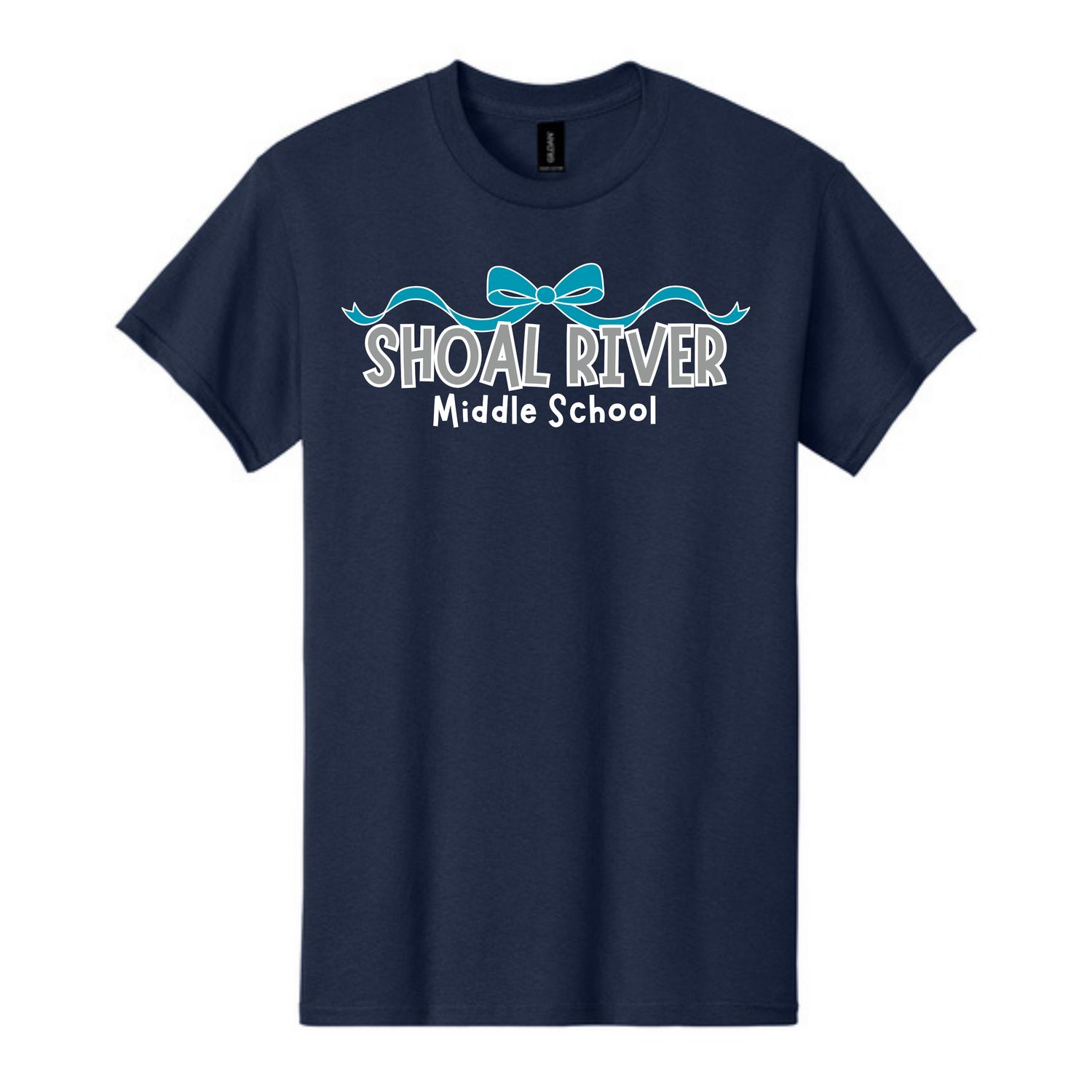 Navy GILDAN Coquette Shoal River Tee