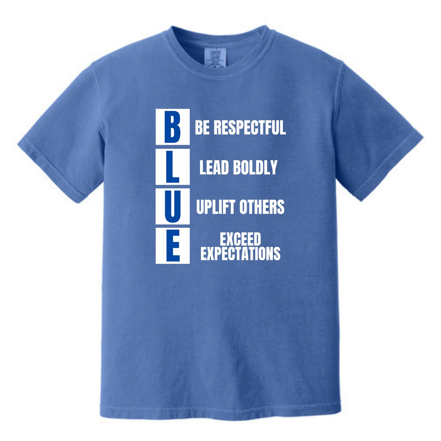 COMFORT COLORS Shoal River Motto Tee