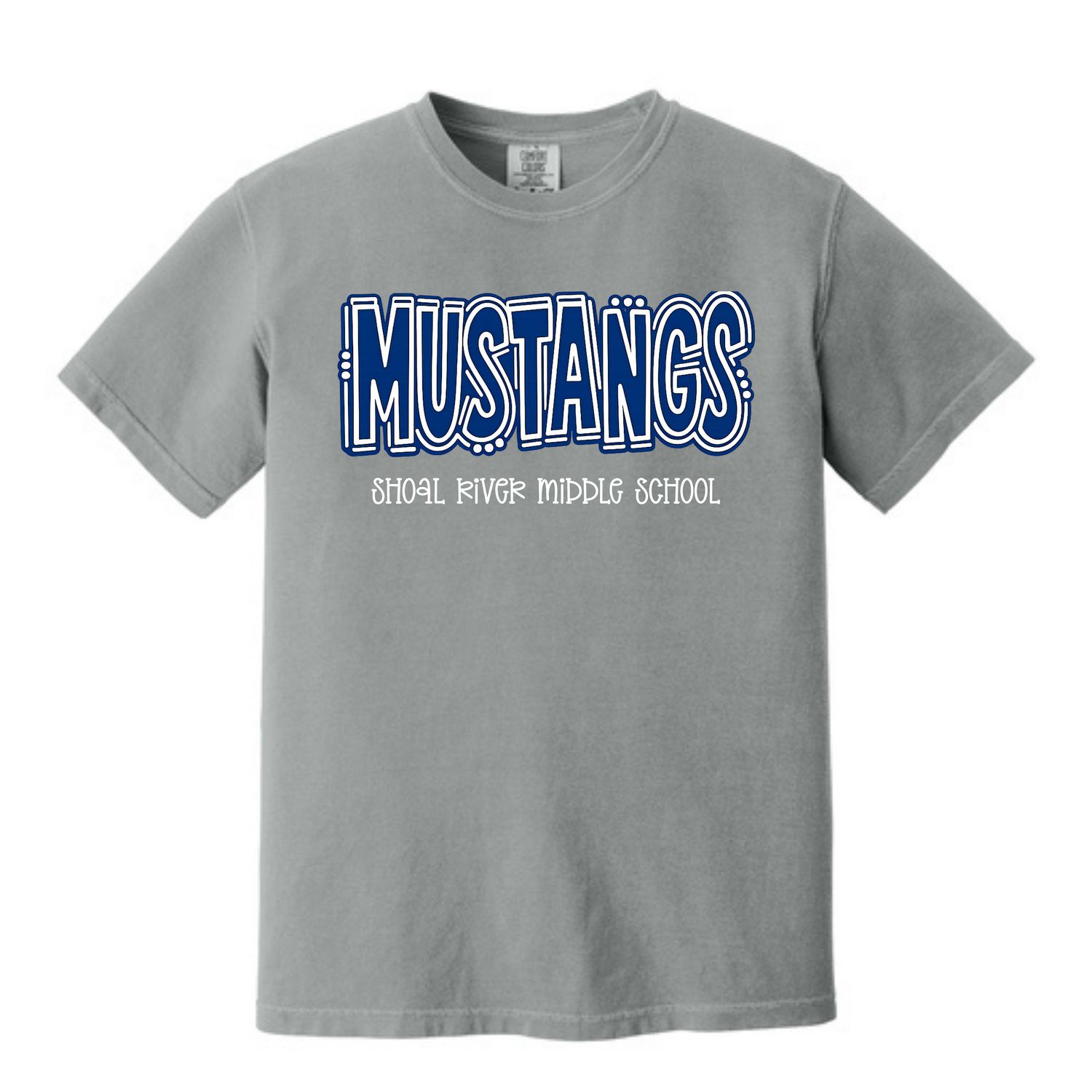 COMFORT COLORS Shoal River Mustangs Tee