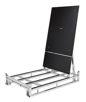 Stahlpalette mit faltbarer Auflage