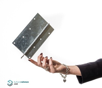 Mittel/Zentralscharniere für Aufsatzrahmen 200mm