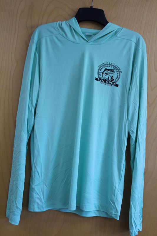 US Open KMT Sport-Teck Long Sleeve Hoodie - Green