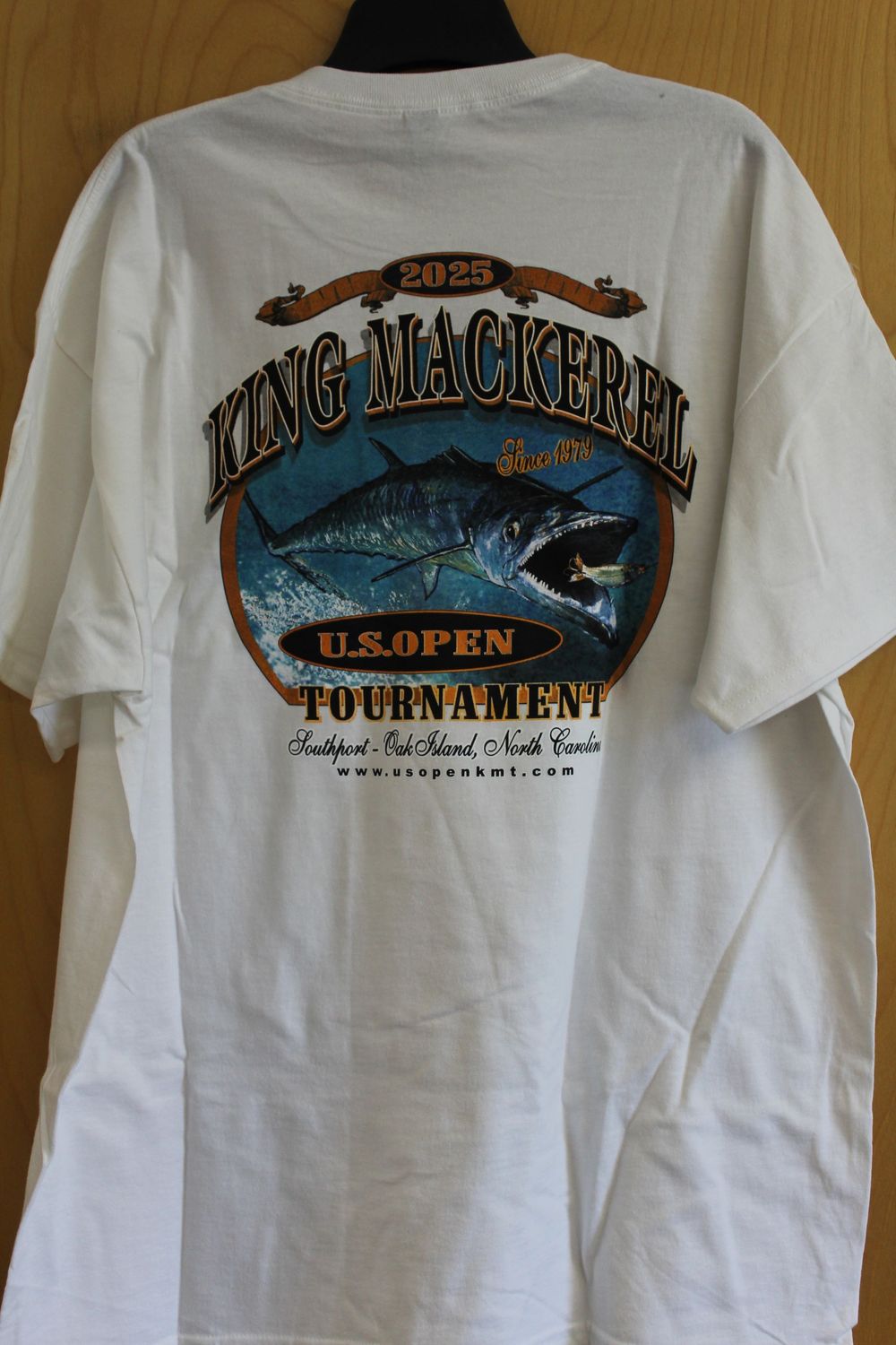 US Open KMT Gildan Ultra Cotton with Pocket White, Size: X-Large