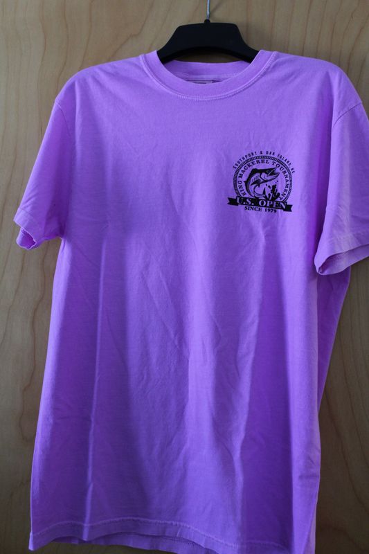 US Open KMT Comfort Color Heavyweight Adult Tee No Pocket - Violet