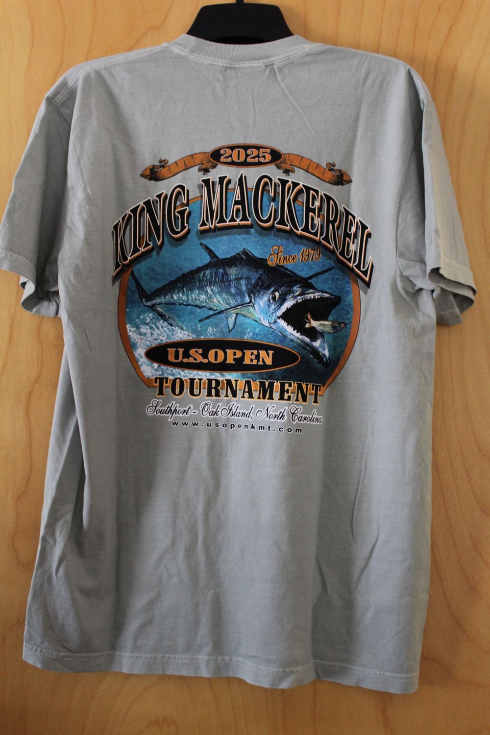 US Open KMT Comfort Color Heavyweight Adult Tee No Pocket - Sage, Size: Large