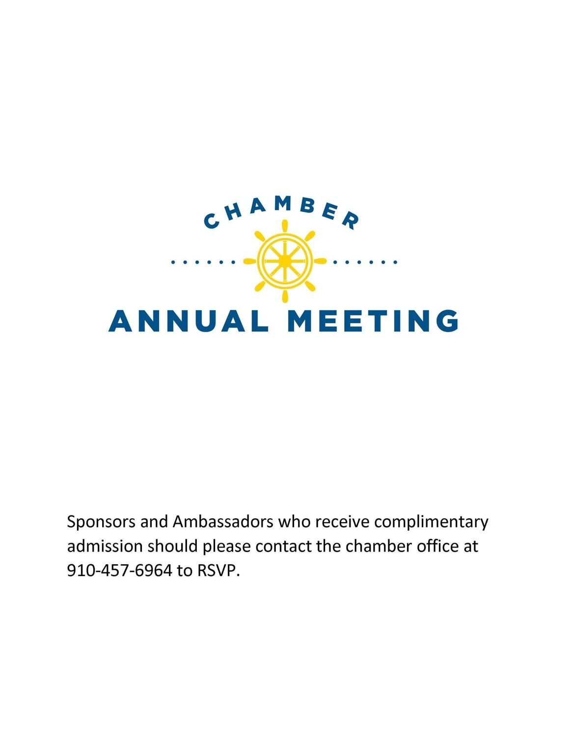 51st Annual Membership Meeting of the Southport-Oak Island Area Chamber of Commerce 51st Annual Membership Meeting of the Southport-Oak Island Area Chamber of Commerce