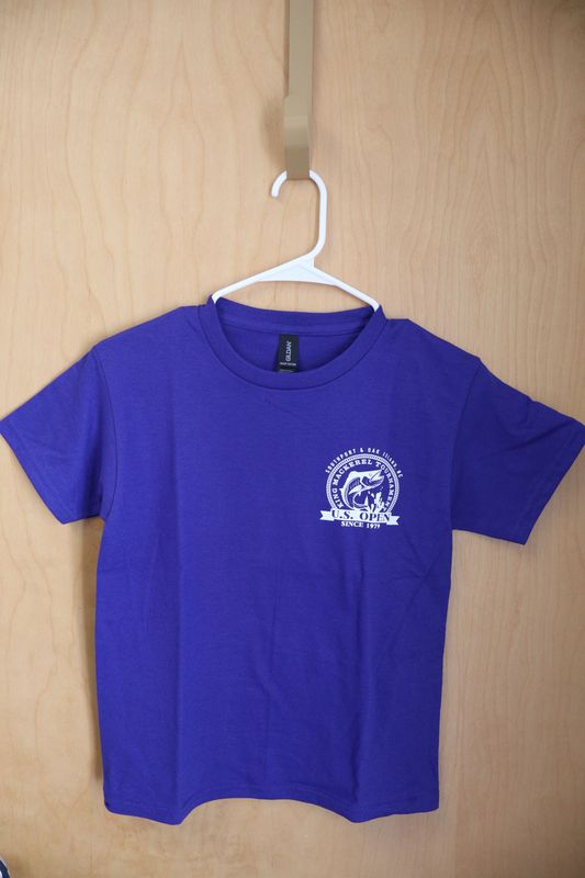 US Open KMT Child Short Sleeve No Pocket Shirt