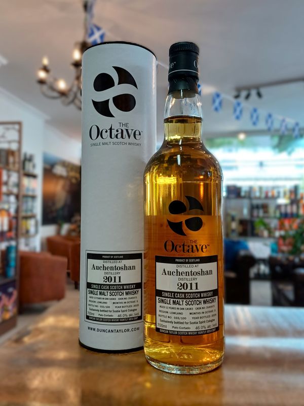 Auchentoshan 2011/2025, 13 Jahre, Octave Cask, Duncan Taylor, Scotia Spirit Cologne Exclusive Auchentoshan 2011/2025, 13 Jahre, Octave Cask, Duncan Taylor, Scotia Spirit Cologne Exclusive