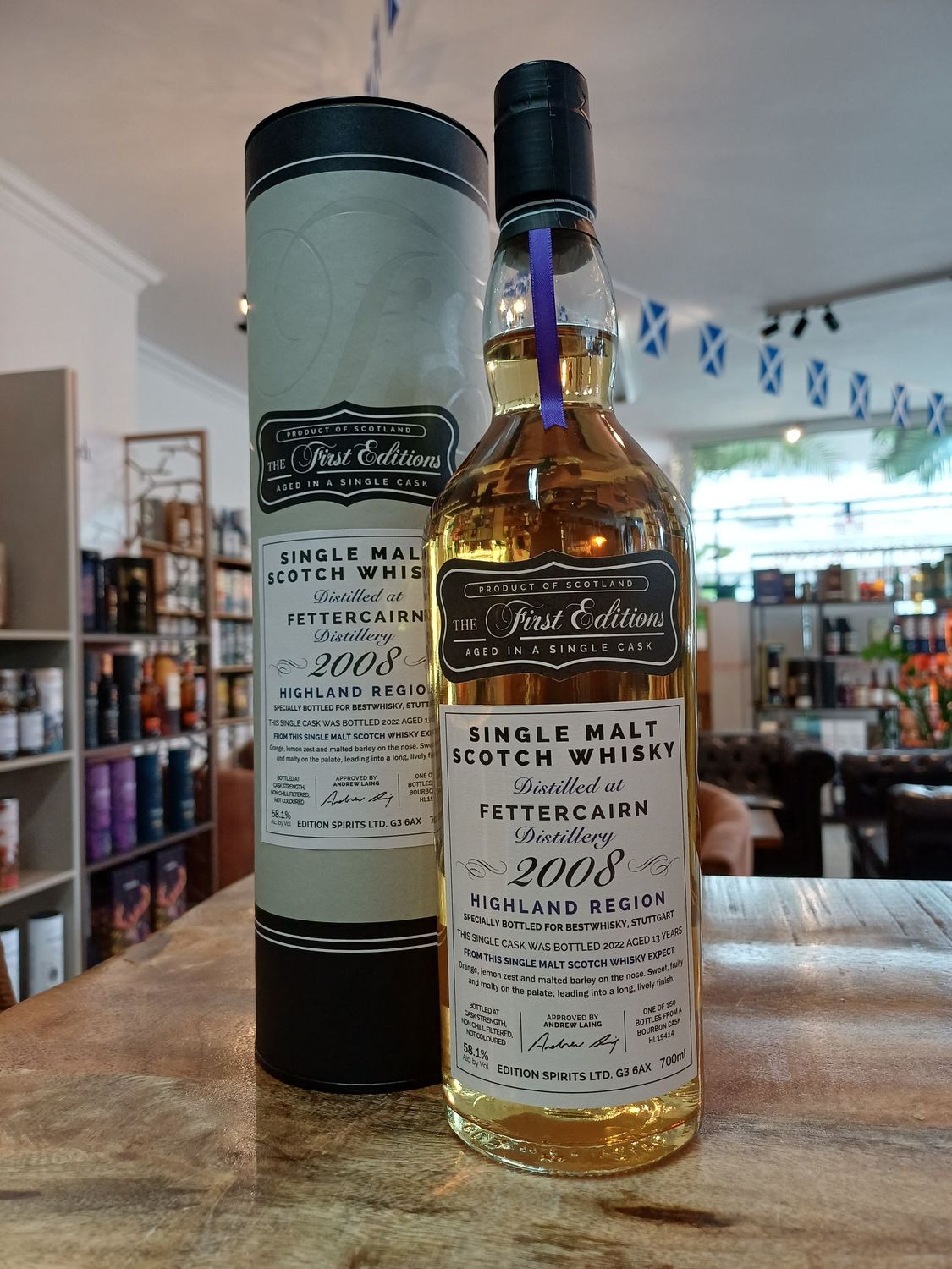 Fettercairn 13 y, First Edition, Hunter Laing