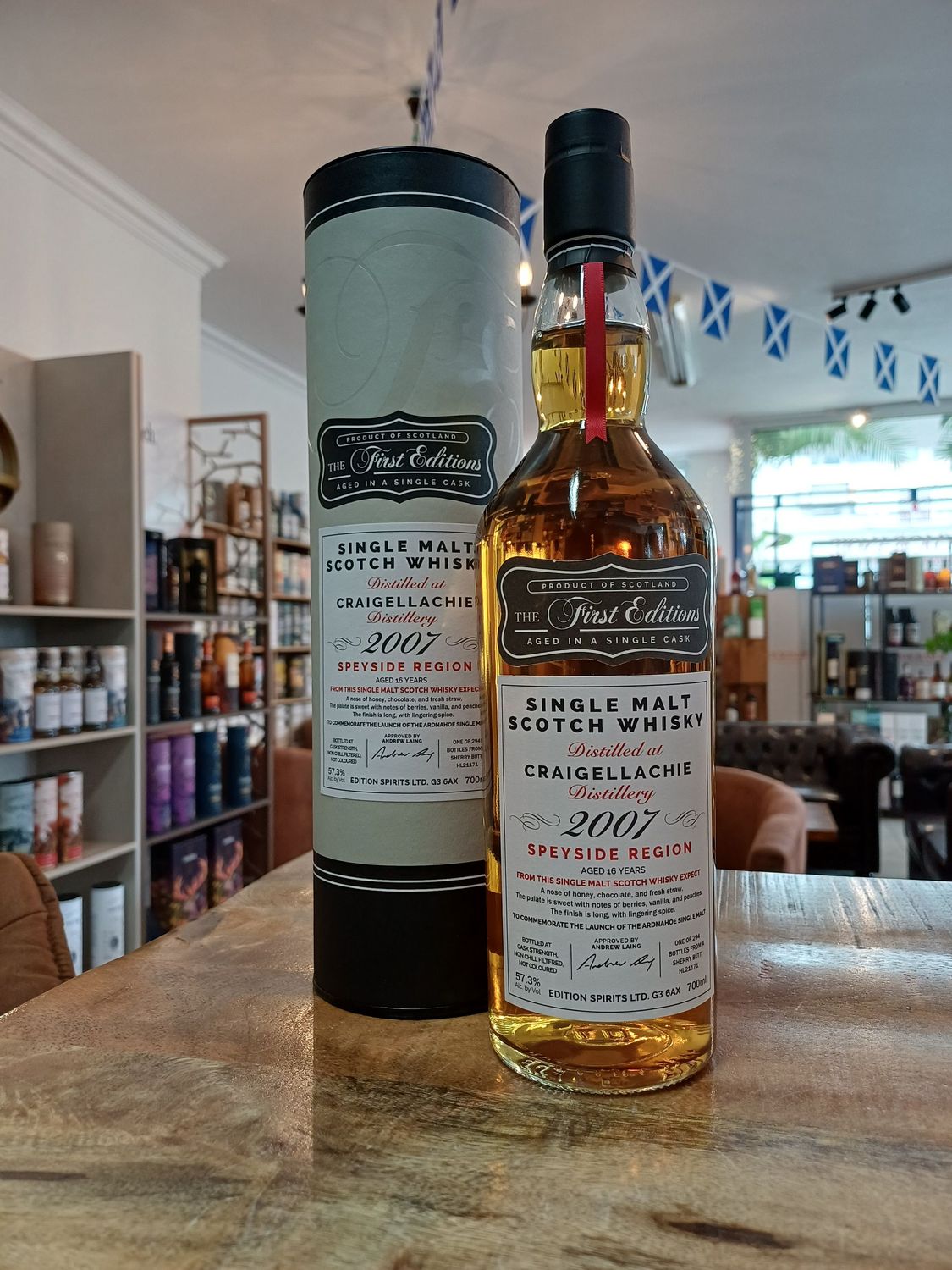 Craigellachie 16 y, First Edition, Hunter Laing