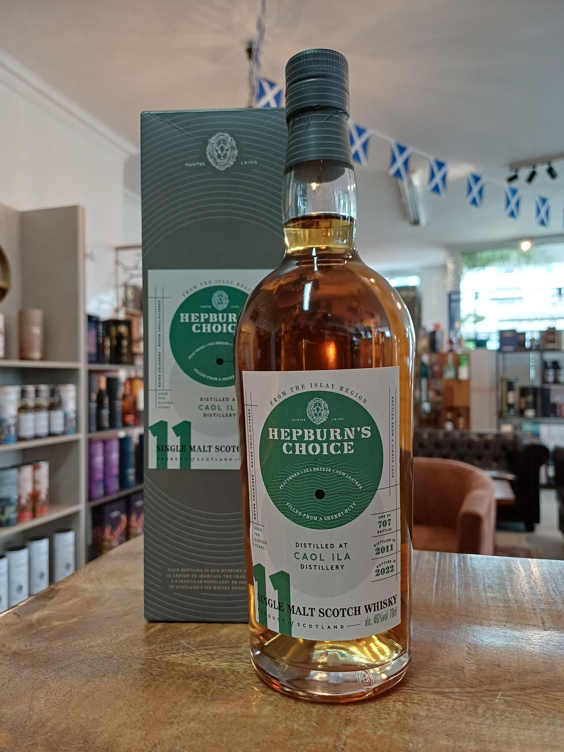 Caol Ila 11 y, Hepburns Choice, Hunter Laing