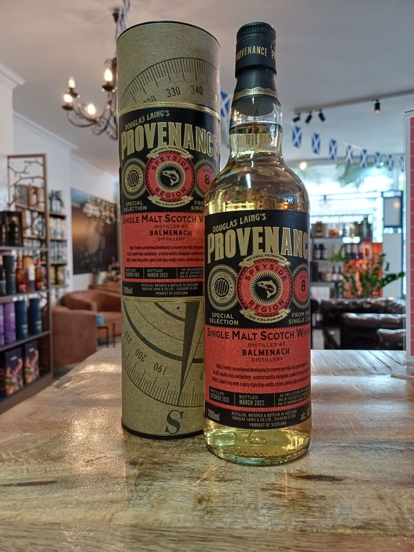 Balmenach 8 y, Provenance , Douglas Laing Balmenach 8 y, Provenance , Douglas Laing