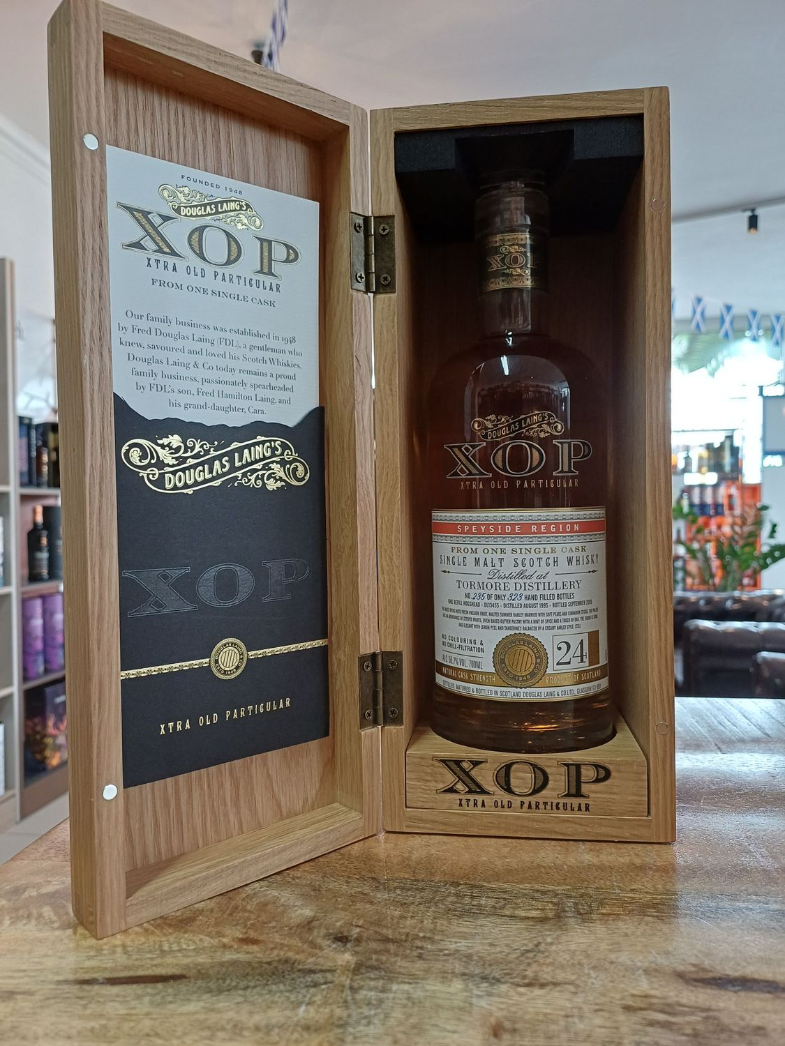 Tormore 24 y, XOP 1995/2019 Douglas Laing