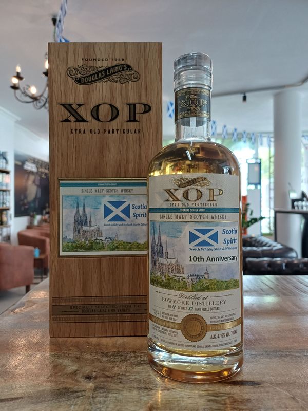 Bowmore 25 y XOP, 10th Anniversary Scotia Spirit 1997/2022 Douglas Laing Bowmore 25 y XOP, 10th Anniversary Scotia Spirit 1997/2022 Douglas Laing