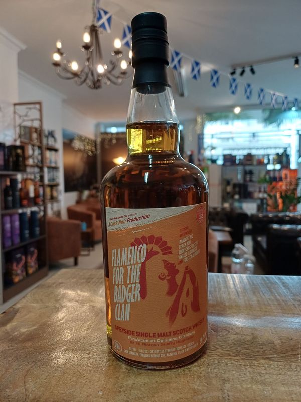 Dailuaine 12 y, Flamenco Badger 2011/2023, Brave New Spirits Dailuaine 12 y, Flamenco Badger 2011/2023, Brave New Spirits