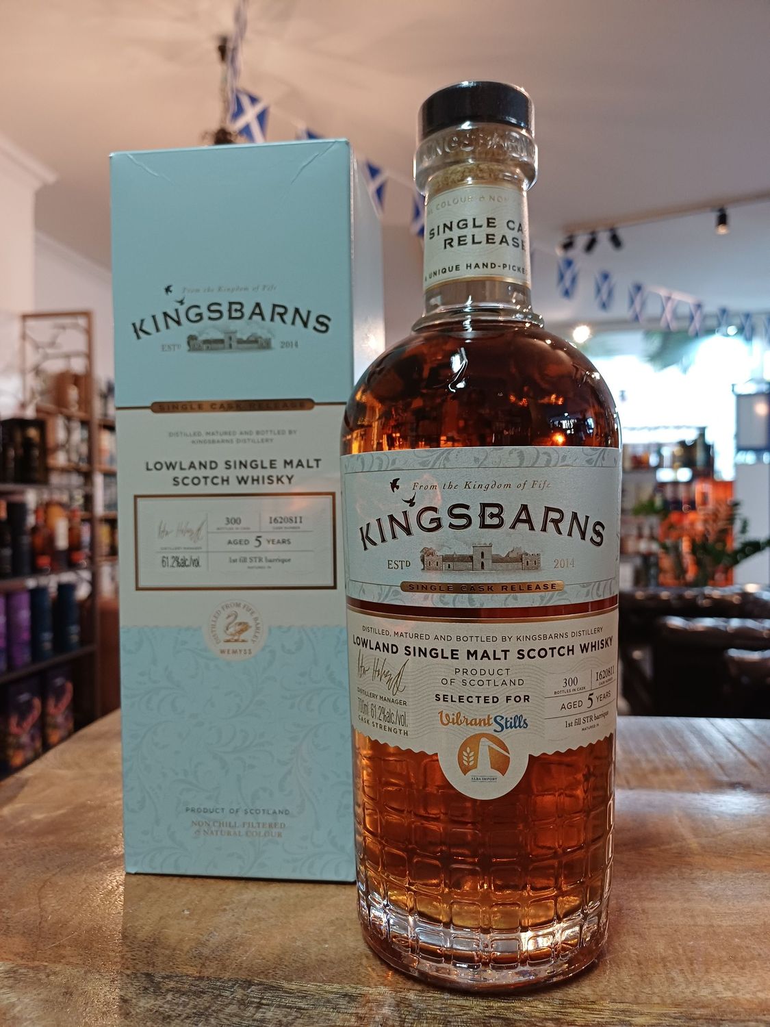 Kingsbarns 5 y, Single Cask STR Barrique